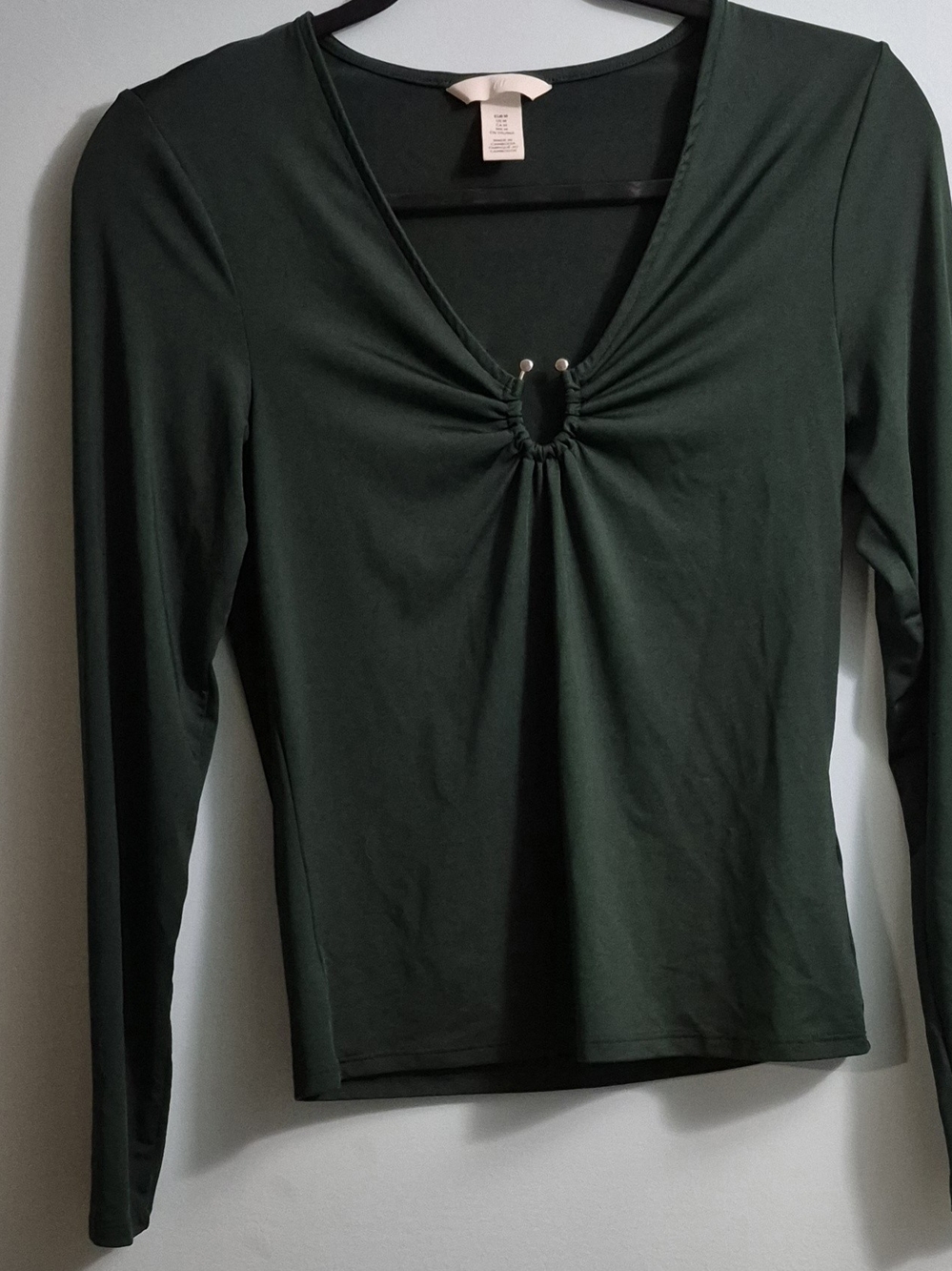 H&M Dark Green Long Sleeve